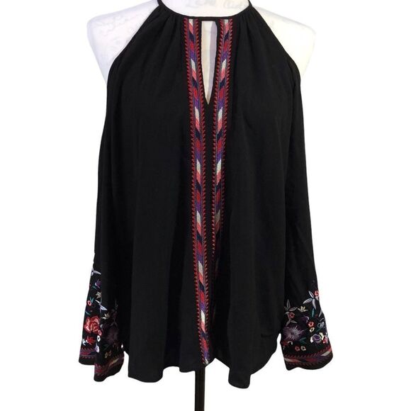 Parker Adelise Embroidered Cold Shoulder Top - Picture 2 of 16